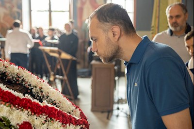 Митрополит Игнатий совершил Божественную литургию в Свято-Никольском мужском монастыре г. Саратова