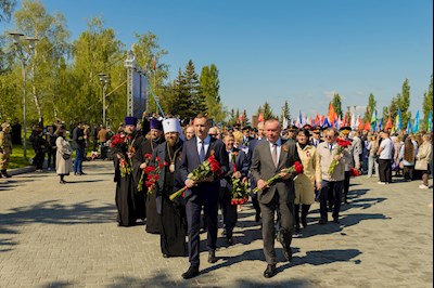 Митрополит Игнатий принял участие в торжествах ко Дню Победы