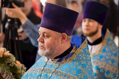 Митрополит Игнатий совершил Божественную литургию в храме в честь Казанской иконы Божией Матери г.Саратова