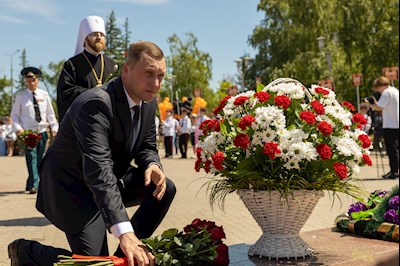 Митрополит Игнатий посетил торжественное мероприятие по случаю Дня ветеранов боевых действий