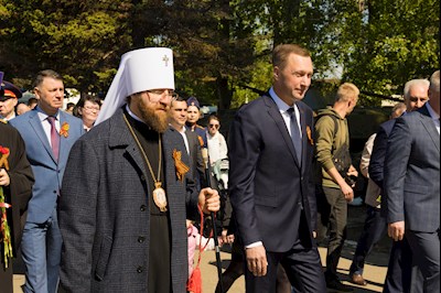 Митрополит Игнатий принял участие в торжествах ко Дню Победы