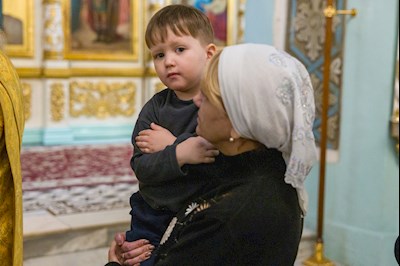 Митрополит Игнатий совершил Божественную литургию в Духосошественском соборе г. Саратова