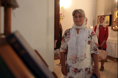 Всенощное бдение в Петропавловском храме г. Саратова