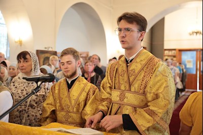 Всенощное бдение в Петропавловском храме г. Саратова