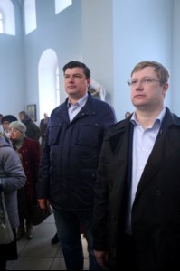 Божественная литургия в храме в честь Покрова Пресвятой Богородицы г.Петровска