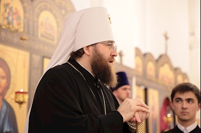 Всенощное бдение в Петропавловском храме г. Саратова