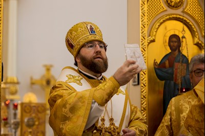 Митрополит Игнатий совершил Божественную литургию в университетском храме святых равноапостольных Мефодия и Кирилла