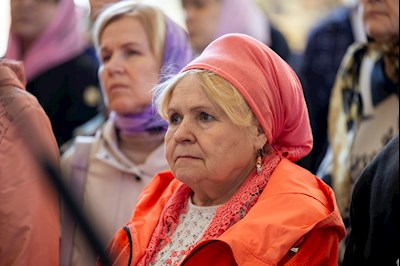 Митрополит Игнатий совершил Божественную литургию в храме в честь Казанской иконы Божией Матери г.Саратова