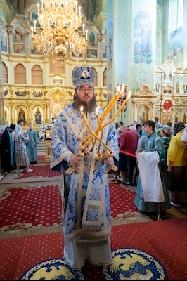 Завершилось трехдневное пребывание в Саратове чудотворной Казанской иконы Божией Матери