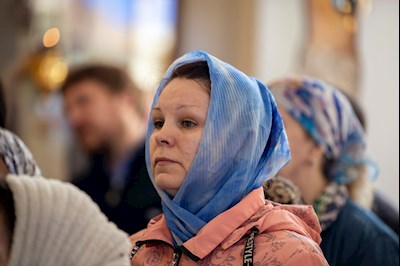 Митрополит Игнатий совершил Божественную литургию в храме в честь Казанской иконы Божией Матери г.Саратова