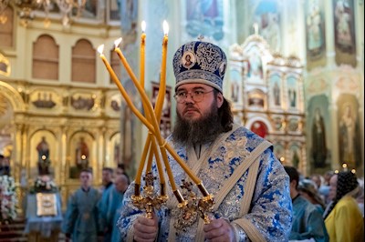 Завершилось трехдневное пребывание в Саратове чудотворной Казанской иконы Божией Матери