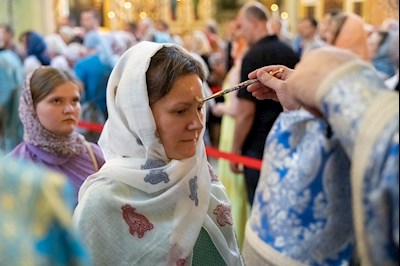 Завершилось трехдневное пребывание в Саратове чудотворной Казанской иконы Божией Матери