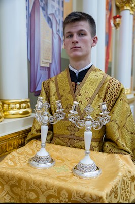 Митрополит Игнатий совершил Божественную литургию в соборном храме святителя Спиридона Тримифунтского г. Саратова