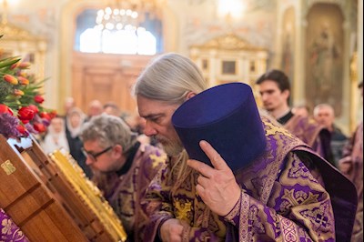 Митрополит Игнатий совершил всенощное бдение в Покровском соборе г. Саратова