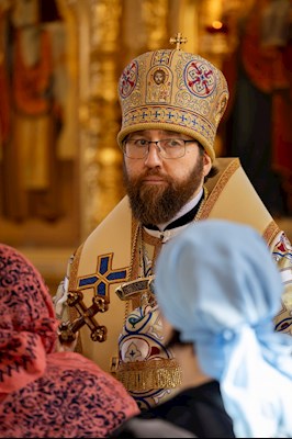 Митрополит Игнатий совершил Божественную литургию в храме в честь Казанской иконы Божией Матери г.Саратова