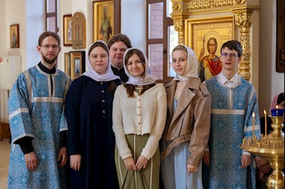 Митрополит Игнатий совершил Божественную литургию в храме в честь Казанской иконы Божией Матери г.Саратова