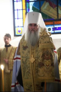 Всенощное бдение на Архиерейском подворье — в храме в честь иконы Божией Матери «Утоли моя печали» г. Саратова