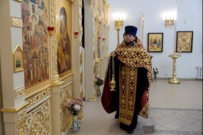Встреча ковчега с мощами мученицы Татианы