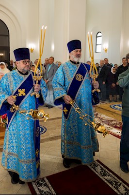 Митрополит Игнатий совершил Божественную литургию в храме святого апостола и евангелиста Иоанна Богослова с. Казанла Базарно-Карабулакского района