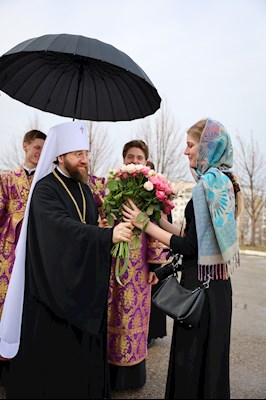 Литургия святителя Василия Великого в Георгиевском храме г. Саратова