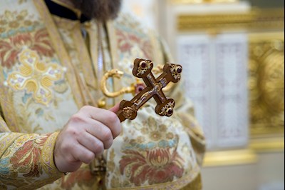 Митрополит Игнатий совершил Божественную литургию в соборном храме святителя Спиридона Тримифунтского г. Саратова