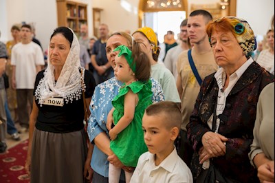 Митрополит Игнатий совершил Божественную литургию в университетском храме святых равноапостольных Мефодия и Кирилла