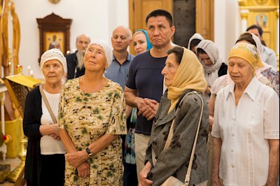 Митрополит Игнатий совершил Божественную литургию в университетском храме святых равноапостольных Мефодия и Кирилла
