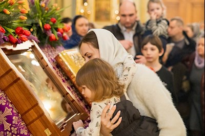 Митрополит Игнатий совершил всенощное бдение в Покровском соборе г. Саратова