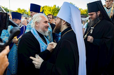Завершилось трехдневное пребывание в Саратове чудотворной Казанской иконы Божией Матери