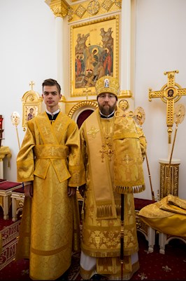 Митрополит Игнатий совершил Божественную литургию в университетском храме святых равноапостольных Мефодия и Кирилла