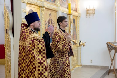 Встреча ковчега с мощами мученицы Татианы