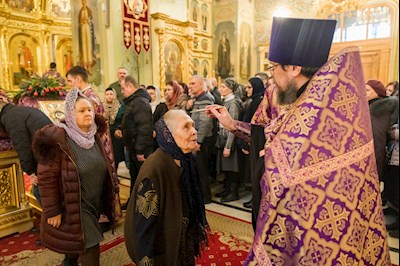 Митрополит Игнатий совершил всенощное бдение в Покровском соборе г. Саратова