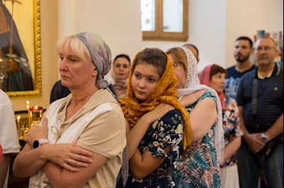 Митрополит Игнатий совершил Божественную литургию в университетском храме святых равноапостольных Мефодия и Кирилла