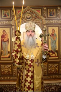 Божественная литургия в храме в честь иконы Божией Матери «Скоропослушница» г. Шиханы Вольского района