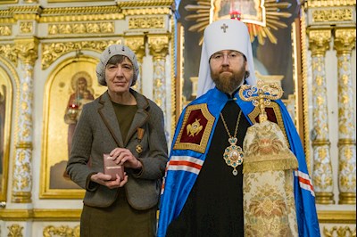 Митрополит Игнатий совершил Божественную литургию в Духосошественском соборе г. Саратова