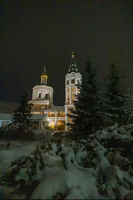 Митрополит Игнатий совершил ночное рождественское богослужение