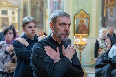 Митрополит Игнатий совершил Божественную литургию в Покровском соборе г. Саратова