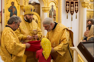 Митрополит Игнатий совершил Божественную литургию в университетском храме святых равноапостольных Мефодия и Кирилла