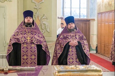 Митрополит Игнатий совершил всенощное бдение в Покровском соборе г. Саратова