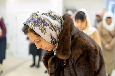 Встреча ковчега с мощами мученицы Татианы