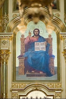 Митрополит Игнатий совершил всенощное бдение в Покровском соборе г. Саратова