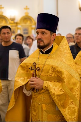 Митрополит Игнатий совершил Божественную литургию в университетском храме святых равноапостольных Мефодия и Кирилла