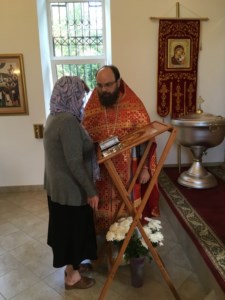 Престольный праздник в новом храме во имя святых мучеников Адриана и Наталии г. Саратова