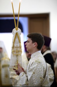 Всенощное бдение в храме во имя апостола и евангелиста Иоанна Богослова г.Саратова