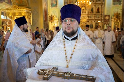 Митрополит Игнатий совершил Божественную литургию в Покровском соборе г. Саратова