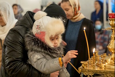 Встреча ковчега с мощами мученицы Татианы
