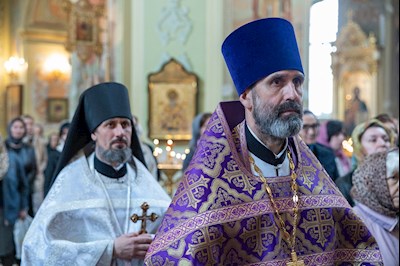 Митрополит Игнатий совершил Божественную литургию в Покровском соборе г. Саратова