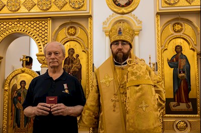Митрополит Игнатий совершил Божественную литургию в университетском храме святых равноапостольных Мефодия и Кирилла