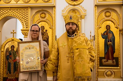 Митрополит Игнатий совершил Божественную литургию в университетском храме святых равноапостольных Мефодия и Кирилла
