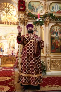 Божественная литургия в храме в честь Покрова Пресвятой Богородицы г. Саратова